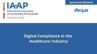 Digital Compliance in the Healthcare Industry