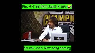 Piru ने Sahil को थप्पड़ मारा    Piru and sourav joshi new song coming #shorts #souravjoshivlogs