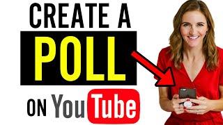 New How to Make a Poll on YouTube EFFECTIVE beginner friendly 2022-2023 + Subscriber Requirements