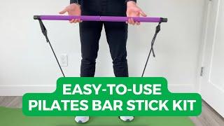 Vital Therapy Adjustable Pilates Bar Stick Kit