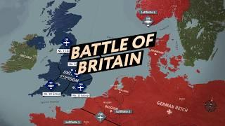 Luftwaffe vs. Royal Air Force Tactics in the Battle of Britain WW2 Documentary