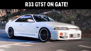 A VERY loud R33 GTST Skyline 6 Boost + 3071r + Screamer