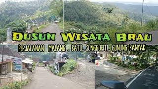 Dusun Wisata Brau Batu - perjalanan dari kota Malang