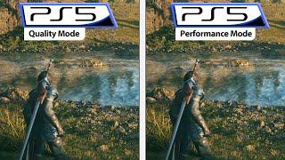 Final Fantasy XVI  Quality VS Performance  PS5 Final Comparison  Patch 1.000.002