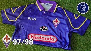 Fiorentina 199798 retro football Home Jersey Unboxing Kotofans