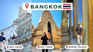 How To Visit The GRAND PALACE WAT ARUN and WAT PHRA in ONE DAY  Bangkok Thailand Travel Vlog 2024