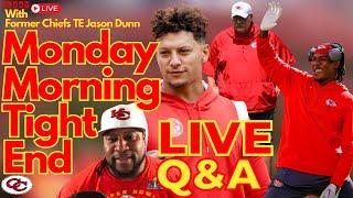 Monday Morning Tight End Ep. 44 - LIVE Q&A The Fellas Talk Recent News & Take Questions