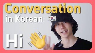 Korean Conversation for beginners  - Hello  Easy & Slow