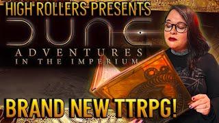 High Rollers Oneshot  Dune Adventures in the Imperium RPG