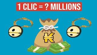 COMBIEN DE MILLIONS EN 1 CLIC ?