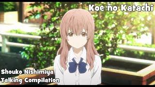 Shouko Nishimiya Talking Compilation  Koe no Katachi A Silent Voice