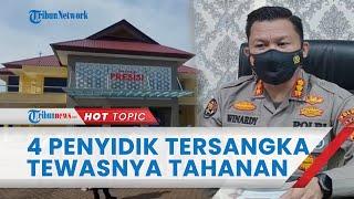 Buntut Aniaya Tahanan hingga Tewas 4 Penyidik Polres Bener Meriah Resmi Ditetap kan Jadi Tersangka