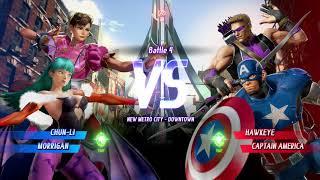 Marvel vs. Capcom Infinite - Chun-LiMorrigan Playthrough