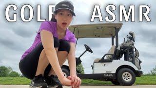 GOLF ASMR ️ lofi golf sounds in public 