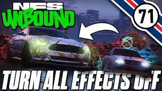 Can You Turn Off The Cartoon Effects In NFS Unbound? Need For Speed 2022