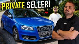 HE WANTED TOO MUCH MONEY FOR HIS RARE SPRINT BLUE AUDI S3