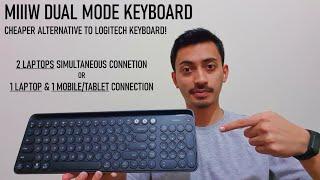 MIIIW Dual Mode Keyboard MWBK01  Best keyboard out there