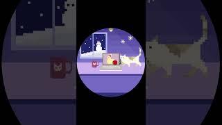 Holiday Greetings & Special Thanks  #shorts #pixelart #cats