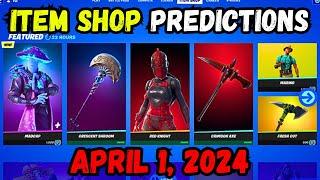 April 1st 2024 Fortnite Item Shop CONFIRMED  Fortnite Early Item Shop Prediction April 1st