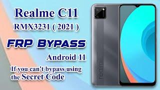 Realme C11 2021 FRP Bypass  RMX3231  Android 11  Google Account Remove  How to  @ITNET2021