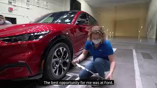 Ford Aerodynamics Engineer Laura Saneholtz