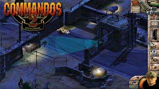 COMMANDOS 2 Men of Courage  Night of the Wolves - full gameplay walkthrough with commentary HD