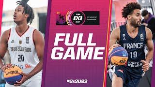 Germany  vs France   Men  Full Quarter-Finals Game  FIBA 3x3 U23 World Cup 2024