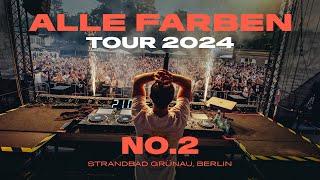 ALLE FARBEN TOUR VLOG #2  Open Air Strandbad Grünau 2024