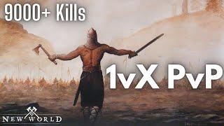 One Man Army PvP Montage  New World MMO 1vX PvP