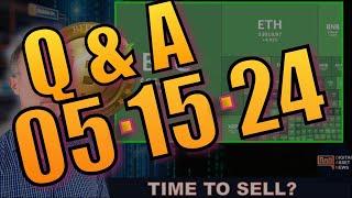 Q&A - MASSIVE BITCOIN & ALTCOIN GREEN DAY. TIME TO TAKE PROFITS?