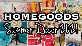 HOMEGOODS SUMMER DECOR 2021 SHOP WITH ME