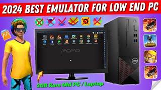 2024 Best Android Emulator For Low End PC Free Fire  1GB Ram Low PC New Momo App Player Emulator