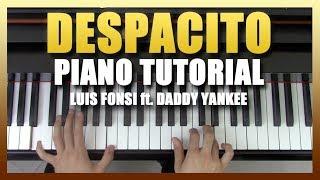 Despacito - Piano Tutorial - Luis Fonsi ft. Daddy Yankee + Sheet Music  George Vidal Tutorial
