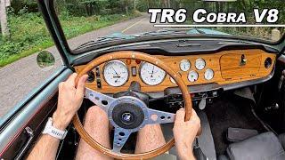 Ford V8 Powered 1971 Triumph TR6 - The British Roadster You Need to Hear POV Binaural Audio