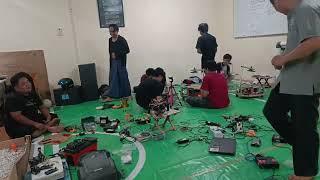 Time lapse  Kegiatan Tim Robotika STMIK Banjarbaru tahun 2024  Lokasi Lab Robotika kampus SA