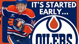 Edmonton Oilers Opening Night DISAPPOINTMENT