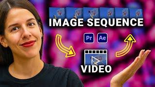 How to Convert Image Sequences into Video