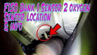 Ford F150 Bank 1 Sensor 2 Oxygen Sensor Location & Function Explained 