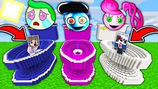 ВЫБЕРИ ПРАВИЛЬНЫЙ ТУАЛЕТ POPPY PLAYTIME 2 в МАЙНКРАФТ SCP МАМА ДЛИННЫЕ НОГИ ХАГГИ ВАГГИ КИССИ МИССИ