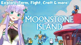 【Moonstone Island - Switch Release】A creature-collecting life-sim I wanna play #freecode