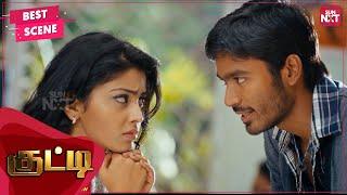 The moment of Shriya feels Dhanushs love  Kutty  Tamil  Dhanush  Shriya Saran  Sun NXT