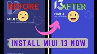 Redmi 9 Power & All Xiaomi Devices  Install MIUI 13 + Android 12 Now   MIUI 13 Android 12 