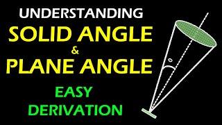 What is Plane Angle and Solid Angle in Physics by mathOgenius