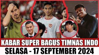 YES ALHAMDULILLAH KEPUTUSAN SANGAT CERDAS 09 BERITA TIMNAS HARI INI07092024Kabar Timnas Indo=