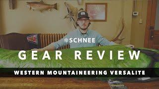 Gear Review - Western Mountaineering Versalite & NeoAir Xlite