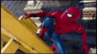 Spider-Man PS4 - Stark Homecoming Suit - Fisk Construction Gameplay