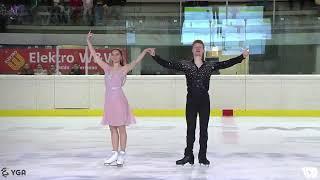 Anna SIMOVA  Kirill AKSENOV FD EGNA DANCE TROPHY 2024