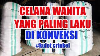 CELANA WANITA YANG PALING LAKU DI KONVEKSI.. gercep kulot murah banget 