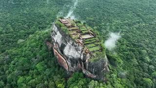 Sigiriya Rock Fort in Sri lanka  . Ancient City of Sigiriya . සීගිරිය තවත් පැත්තකින් ️‍