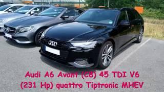 0-100 kmh Audi A6 Avant C8 45 TDI V6 231 Hp quattro Tiptronic MHEV